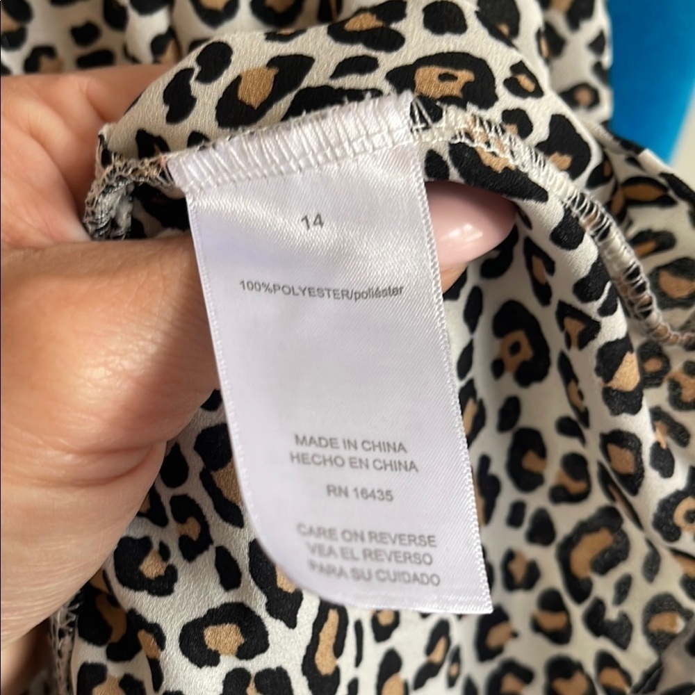 Leopard Patterned Ruffle Skirt for Kids - Picture 6 of 6